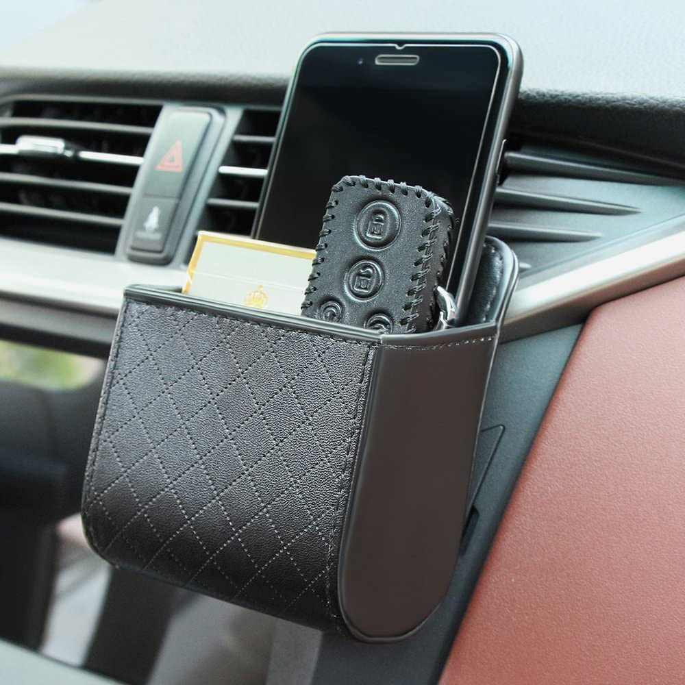 Techsuit Mini Úložný Box do Auta - Čierna