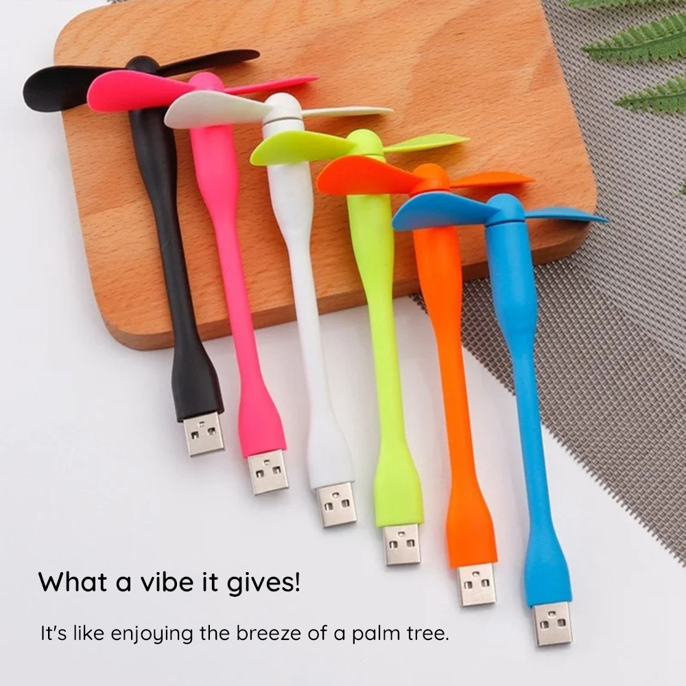 Mini USB ventilátor (TUF1) - 5V - Zelená