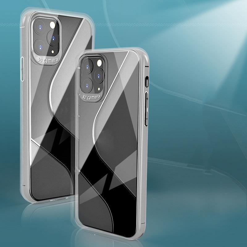 Puzdro S-Case TPU pre Huawei P40 Lite E - Modrá