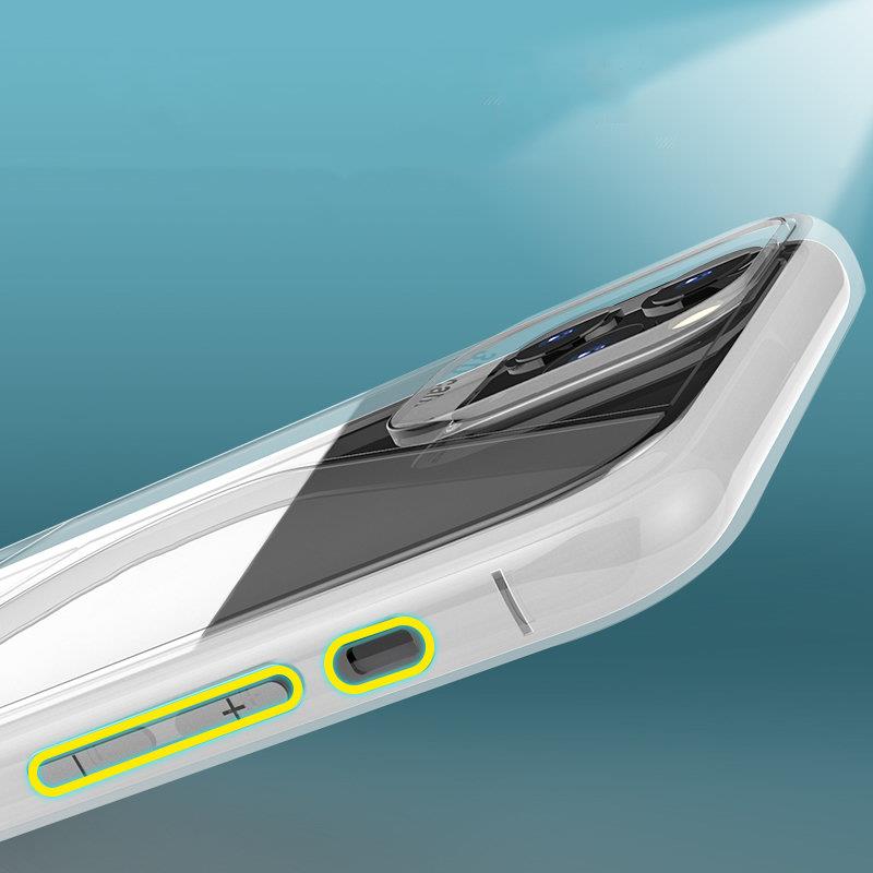 Puzdro S-Case TPU pre Huawei P40 Lite E - Modrá