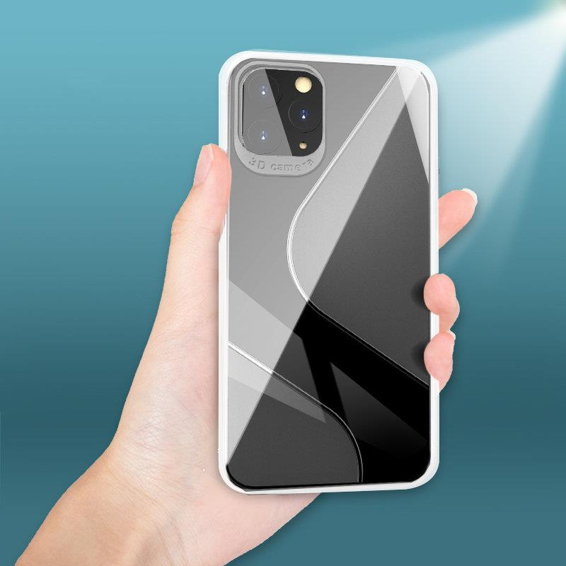 Puzdro S-Case TPU pre Huawei P40 Lite E - Modrá