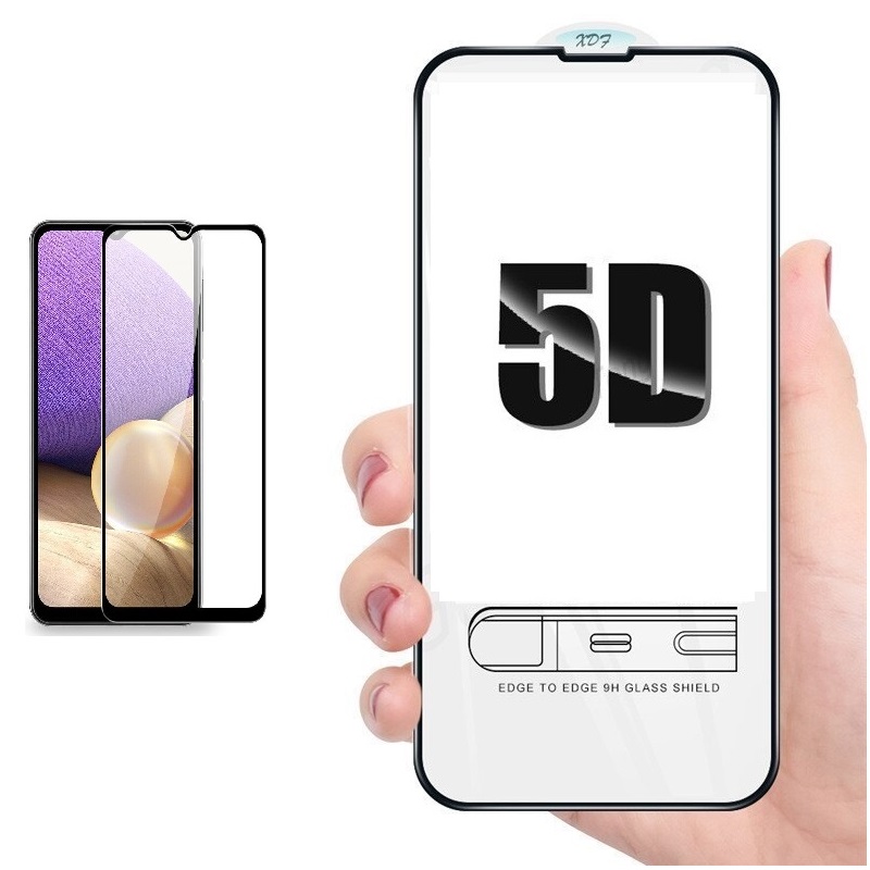 5D ochranné sklo Fénix pre Oppo Reno7 5G - Čierna