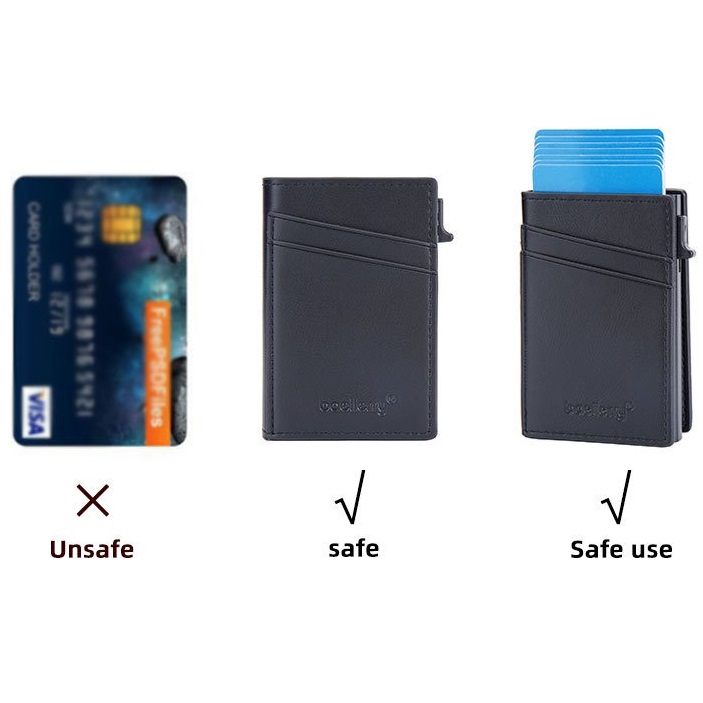 WALLET Baellerry LU-36142 - Modrá
