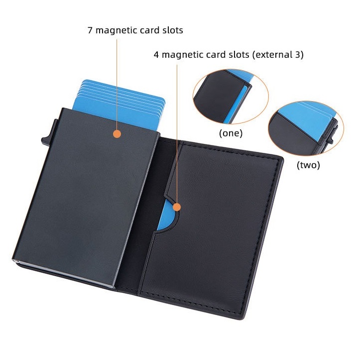 WALLET Baellerry LU-36142 - Modrá