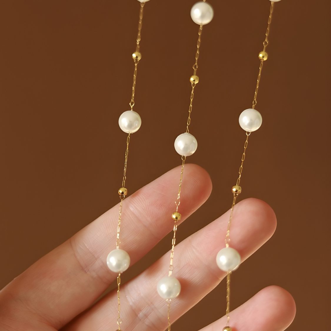 Set BL-38818 - Zlatá/Biela