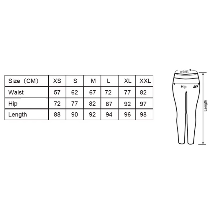 Legíny DO-30192 - Čierna/Biela/XL