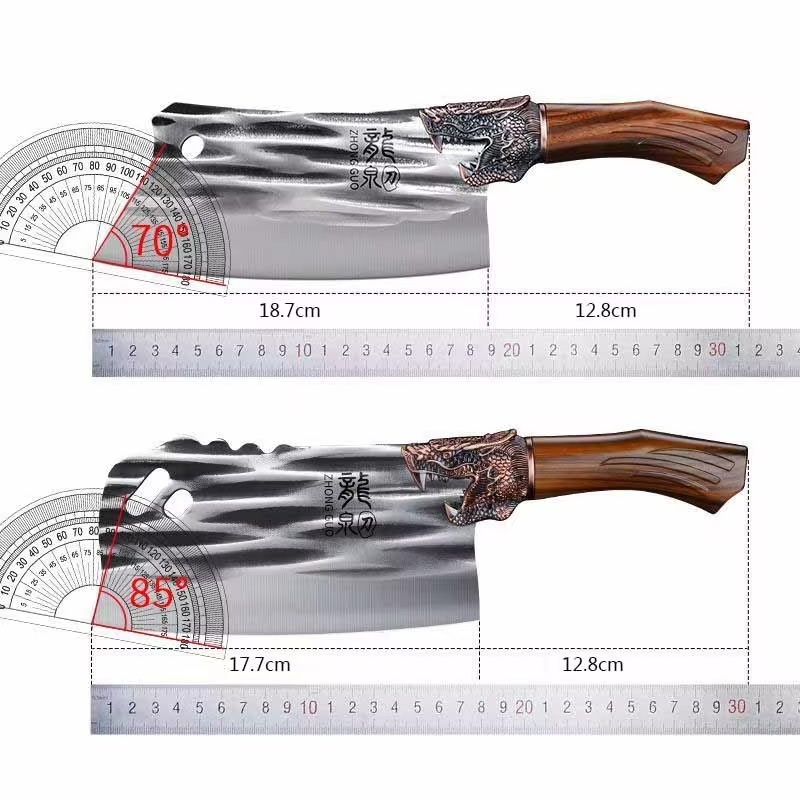 2x Kuchynský sekáčik DO-33002 - Hnedá