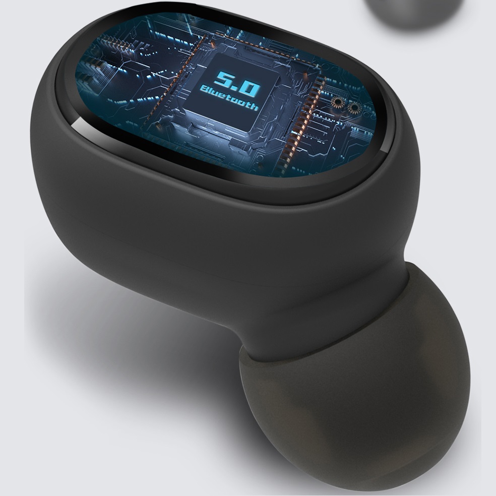 Bezdrôtové bluetooth slúchadlá E6S - Čierna