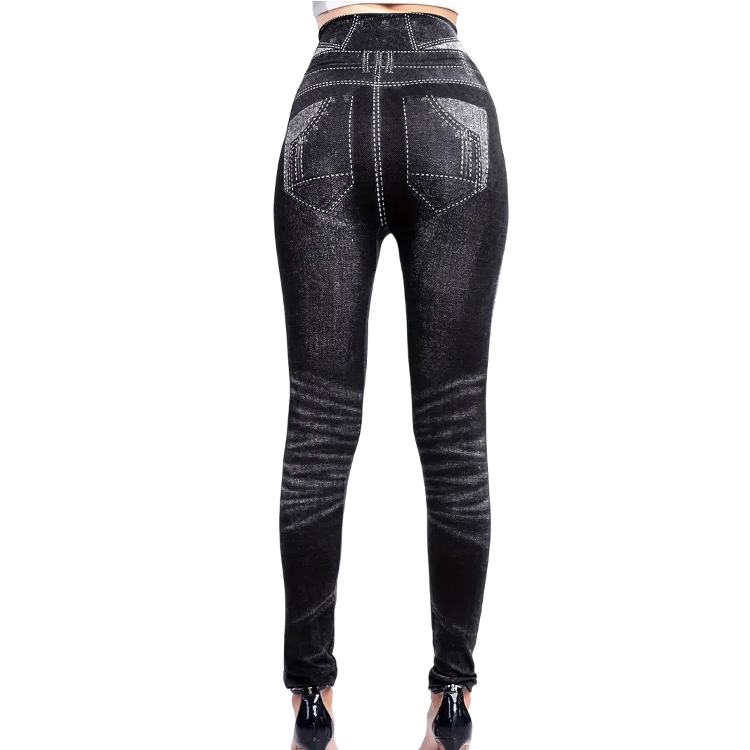 Legíny CA-30931 - Čierna/XS
