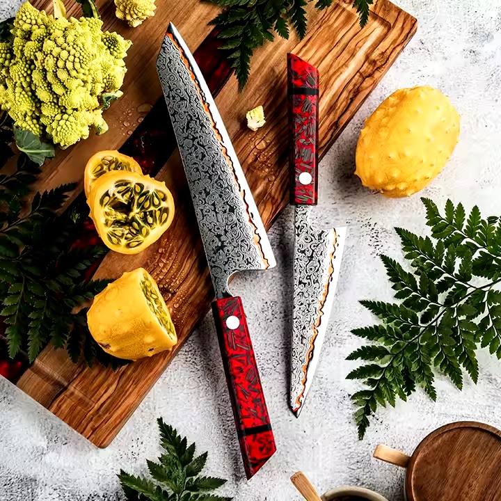 Damaškový kuchynský nôž MI-35101 - Kiritsuke