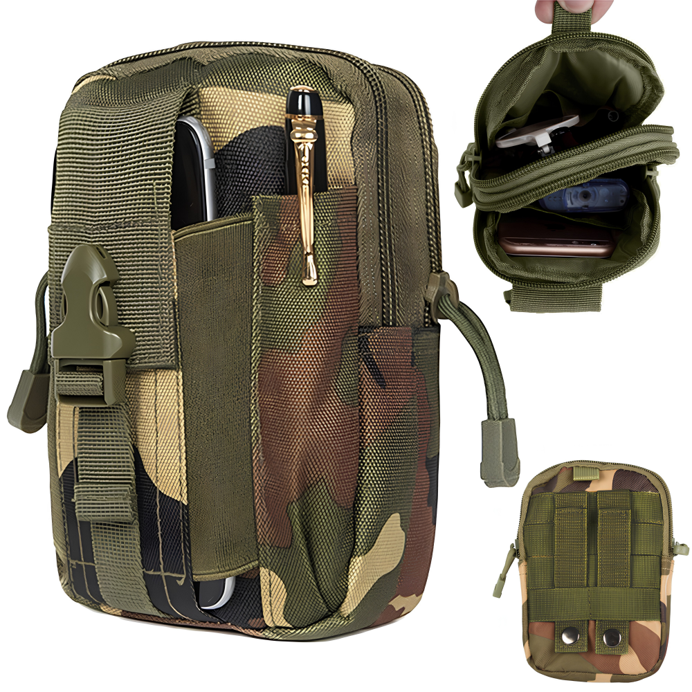 Odopínateľná taška na opasok - Khaki