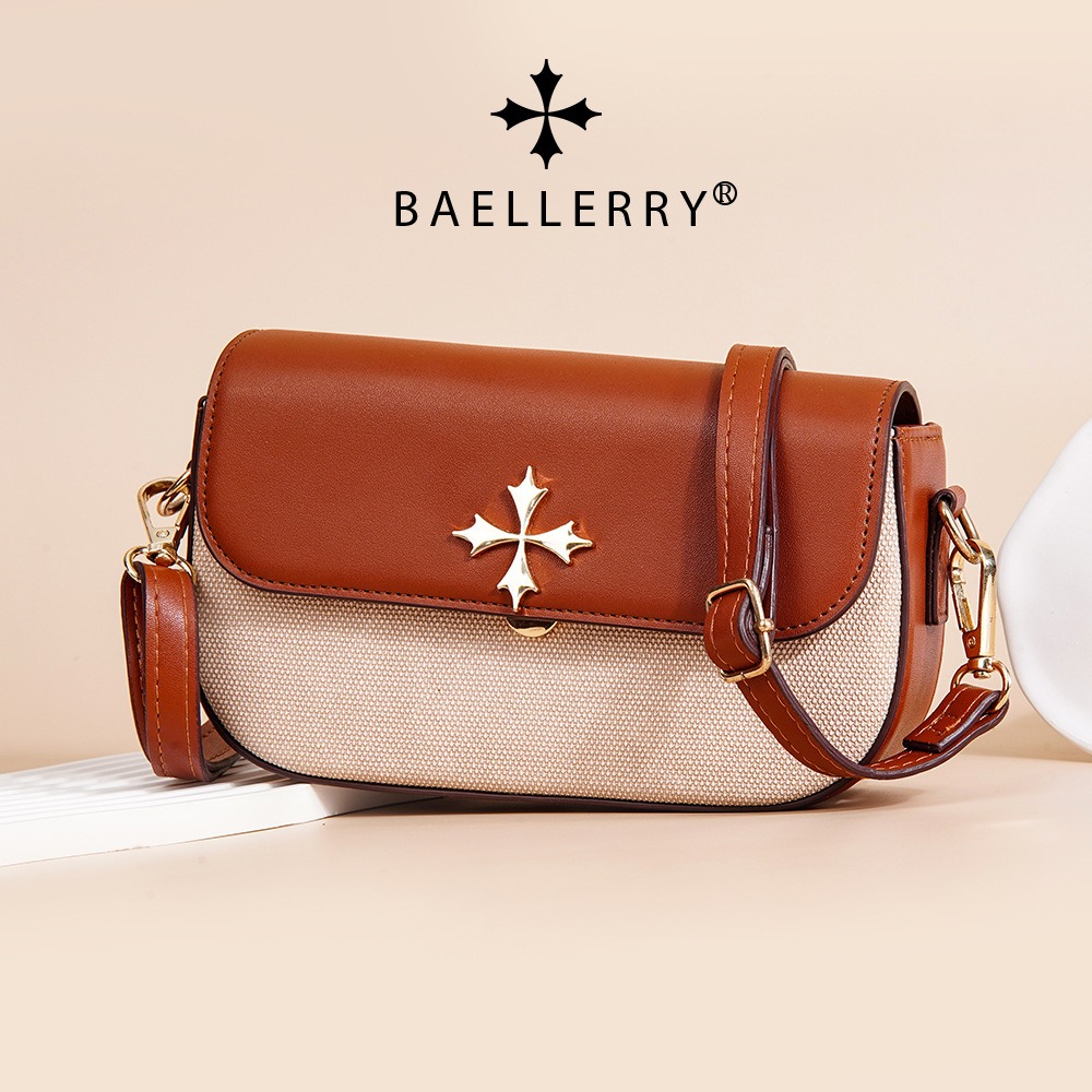 Kabelka Baellerry ST-36099 - Hnedá
