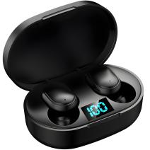 Bezdrôtové bluetooth slúchadlá E6S - Čierna